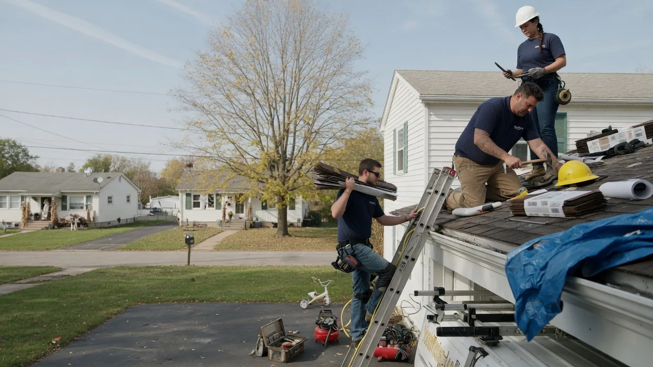 Local Roofing Contractors in Kitts Hill, OH near me